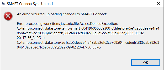 SMART_Access Denied